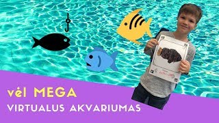 Virtualus akvariumas Mega Žuvytės atgyja Kaunas [upl. by Hoban384]