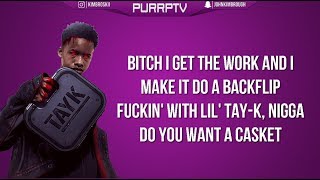 TayK  Coolin Lyrics [upl. by Pamella]