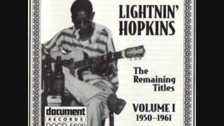 Lightnin Hopkins  Houston Bound [upl. by Lelia104]