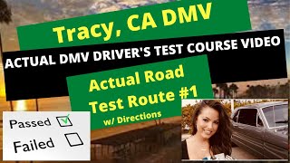 Clairemont CA DMV ACTUAL DRIVERS TEST ROUTE  Behind The Wheel Training Adult Online Education [upl. by Hosfmann]