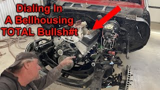 Dialing In A Transmission Bellhousing  TOTAL Bullsht [upl. by Ttsepmet276]