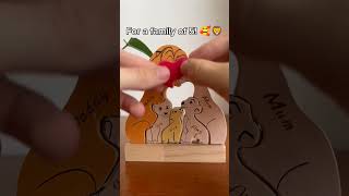 I love this lions lol personalizedgifts disney woodart wooden personalized [upl. by Justicz]