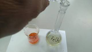 Ferrous chloride to ferric chloride FeCl2 to FeCl3 [upl. by Biebel]