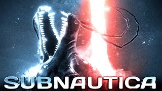 Subnautica but the Gargantuan Leviathan Destroyed the Lava Zone  Modded [upl. by Ybreh331]