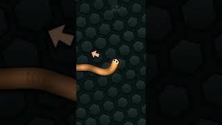 Slitherio game play video viralvideo youtubeshorts [upl. by Rehpotsyrk]