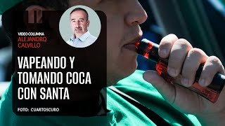 Vapeando y tomando Coca con Santa Por Alejandro Calvillo [upl. by Aisena]