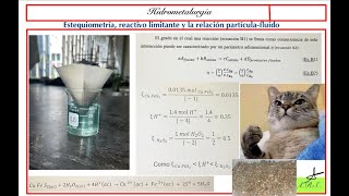 Estequiometría del sistema de lixiviación CuFeS2H2O2H2SO4 para la disolución de cobre [upl. by Denys]