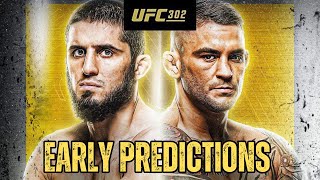 UFC 302 Predictions and Full Card Breakdown Makhachev Vs Poirier [upl. by Qerat35]