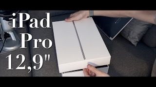 iPad Pro 129  РАСПАКОВКА И ПЕРВАЯ НАСТРОЙКА  RVS [upl. by Byram]