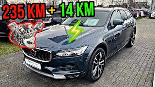 Volvo V90 CC hybryda z dieslem raport spalania  rabat dla widzów kanału [upl. by Onimod549]