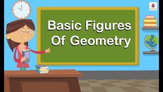 Basic Figures Of Geometry  Maths For Kids  Periwinkle [upl. by Heyman775]