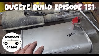 Replacing the Sprites muffler on a budget Bugeye Build Episode 151 [upl. by Ativad533]