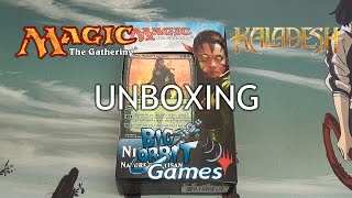 Magic the Gathering Kaladesh  Nissa Natures Artisan Planeswalker Deck Unboxing [upl. by Almap397]