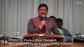 Unthan Ratham by Ps Paul Thangiah at Houston Tamil Church [upl. by Adnalahs]