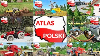 Wybieramy Najlepszą mapę ATLAS POLSKI do Farming Simulator 19 [upl. by Anilram]