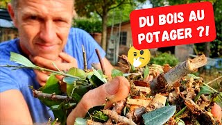 Le bois en broyat ou BRF ► Bonne idée au potager [upl. by Darra]