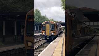 West Midlands Class 172 Turbostars departing Rowley Regis trains britishrail shorts [upl. by Nnylanna700]