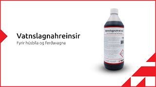 Vatnslagnahreinsir fyrir húsbíla og hjólhýsi [upl. by Lin58]