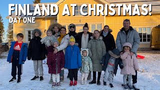 A Magical Trip To Finland 🎄 Day 1  The Radford Family [upl. by Riay]