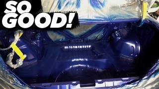 Fully Restoring My Evo 9 Trunk  SO Satisfying [upl. by Wanids]