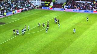 Brilliant Leigh Griffiths Goal Hearts 12 Hibernian 12052013 [upl. by Esta]