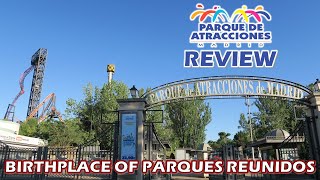 Parque de Atracciones de Madrid Review Theme Park in Spain Capital  Birthplace of Parques Reunidos [upl. by Troth887]