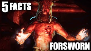 Skyrim  5 Forsworn Facts  Elder Scrolls Lore [upl. by Duston729]