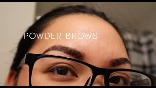 POWDER BROW HEALING PROCESS VS MICROBLADED BROWS [upl. by Terriss784]