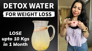 Magical Detox Water For Fast Weight Loss  Burn Belly Fat  Flat Belly  Benefits In Hindi FattoFab [upl. by Swanhilda]