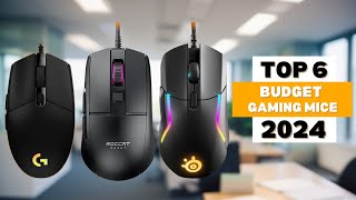 Top 6 Budget Gaming Mice 2024  best budget gaming mouse  Best Choices for Gamers on a Budget [upl. by Eanat]