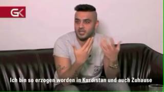 KURDO deutscher Untertitel bei einer kurdischen Interview erzählt er über seine Herkunft [upl. by Enoek]