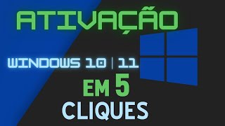 Como ATIVAR o Windows em 5 cliques DE GRAÇA SEM ATIVADOR SEM CRACK SEM NADA [upl. by Shelden]