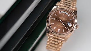 Rolex DayDate 2282350003  Unboxing [upl. by Sothena887]