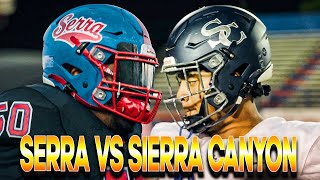 Serra vs Sierra Canyon‼️  Cavs Battle The Trailblazers in a THRILLER🫨  Mission League Title Bout 🦾 [upl. by Zap]