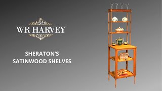 masterclass Sheratons Satinwood Shelves [upl. by Hartnett]