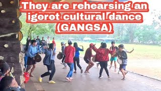 IGOROT CULTURAL DANCE REHEARSAL CezmaIgorotaIloveEstepona [upl. by Derron882]