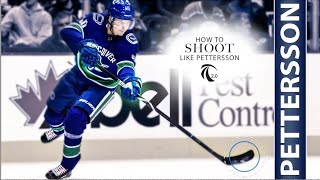 Why Elias Pettersson Shoots The Puck Harder Than You [upl. by Lani]