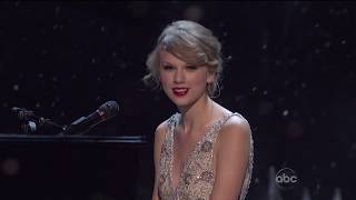 Taylor Swift  Back To December Live At CMA Awards [upl. by Jacqui]