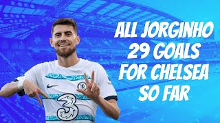 Jorginho  Welcome to Arsenal  All 29 Goals For Chelsea [upl. by Assele]