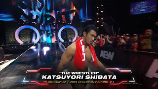 Katsuyori Shibata Entrance  AEW Collision May 18 2024 [upl. by Ema]