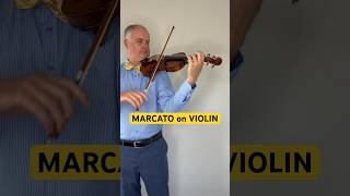 MARCATO on violin demonstration [upl. by Deland]