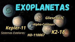 Exoplanetas  Sistemas Estelares com Exoplanetas Gasosos Superterras e muito mais [upl. by Sundberg]