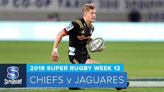 HIGHLIGHTS 2018 Super Rugby Week 12 Chiefs v Jaguares [upl. by Eded]