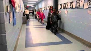 Students at Hunter Elementary participate in mock tornado drill [upl. by Lilybelle718]