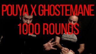 Pouya and Ghostemane  1000 Rounds Metalheads React To Hip Hop [upl. by Bjork]