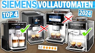 TOP 4 SIEMENS KAFFEEVOLLAUTOMATEN Testsieger 2024 🔥  Die Besten Siemens Kaffeevollautomaten [upl. by Delle]