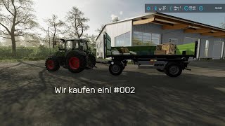 LS22 Hof Bergmann  Neuer Start auf der Hof Bergmann Version 14 Beta 1  Wir kaufen ein 002 [upl. by Arlo]