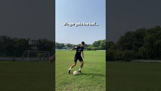 Pov Fullback overlapping 😭😭football soccer footballshorts winger fullback [upl. by Magill]