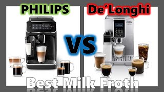 Philips vs DeLonghi Automatic Coffee Machines Review amp Comparison [upl. by Yesrod937]