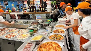 Vignola best Pizzeria  Busy Saturday Night Modena Italy pizza [upl. by Gneh333]